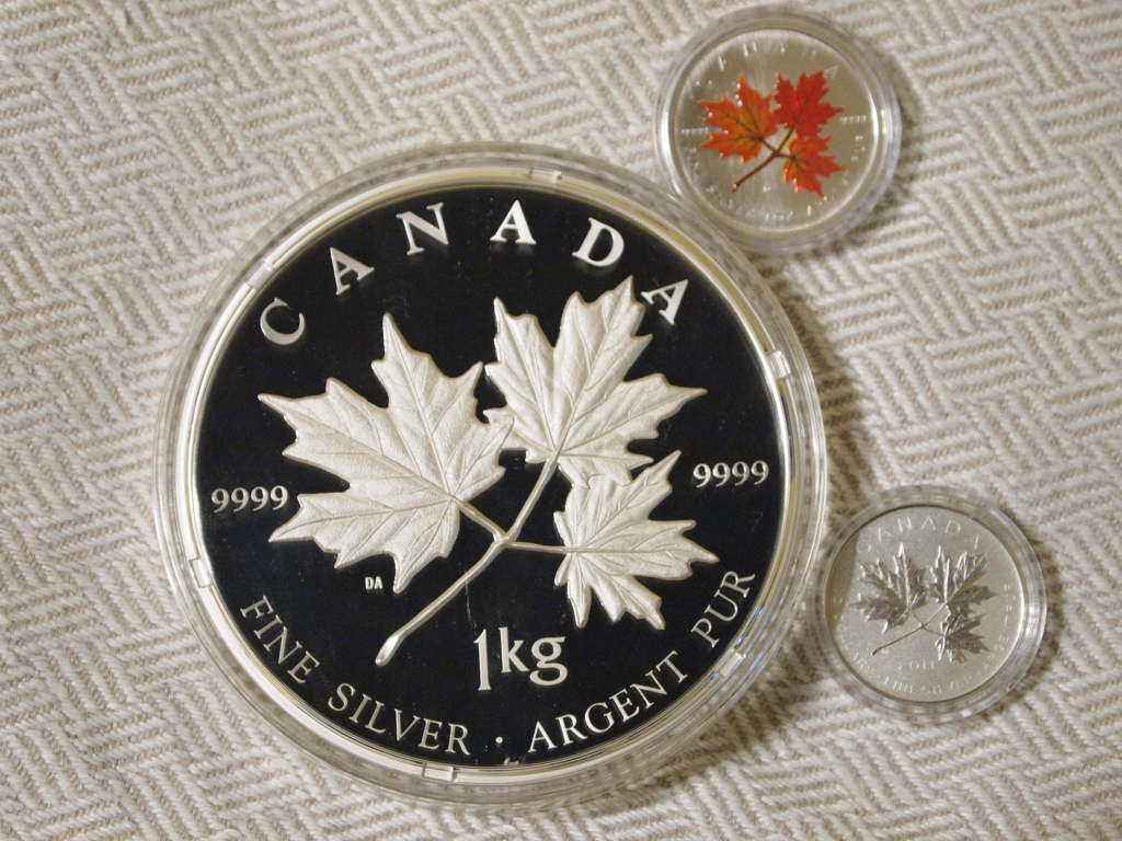 More-New-Coins-From-RCM-Kilo,-1/2-Oz-Maple,-Crystal-Dew...