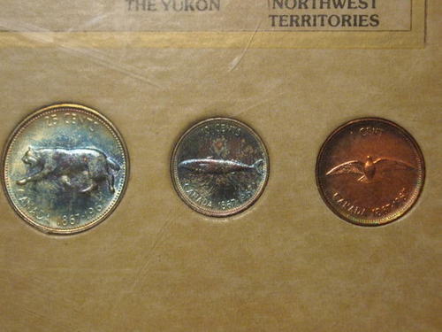 Odd-1967-Nickel---Won't-Tone-With-The-Rest-Of-The-Set