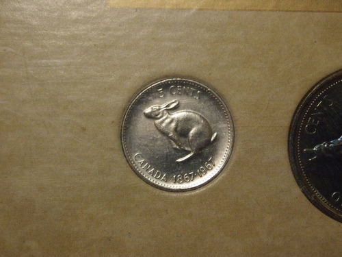 Odd-1967-Nickel---Won't-Tone-With-The-Rest-Of-The-Set