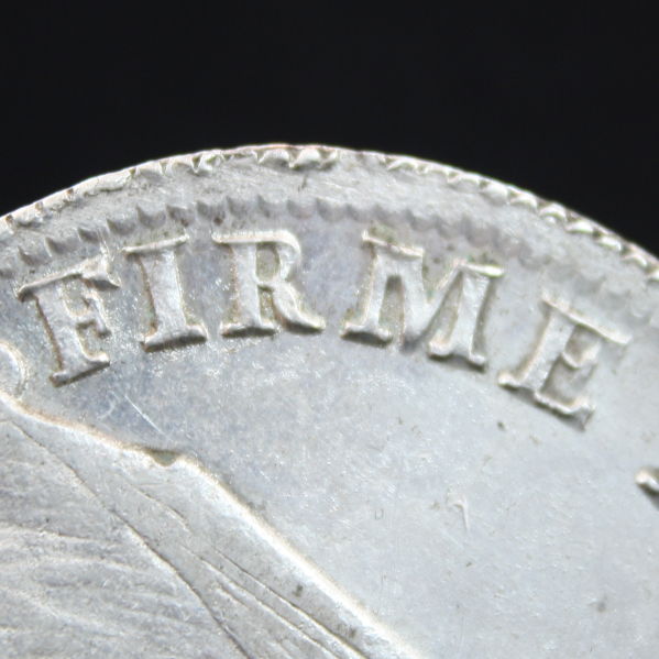 Spain-Philippines-8-Reales-F7-O-C/M-On-Peru-8-Reales-1833