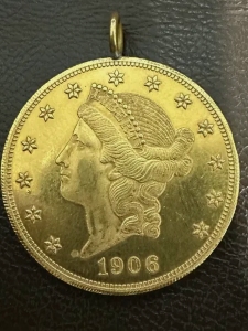 Is-This-1906-S-Liberty-Head-$20-Gold-Dollar,-Real-Or-Fake?