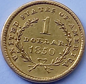 One-Gold-Dollar-1850---Lines-Through-Design?