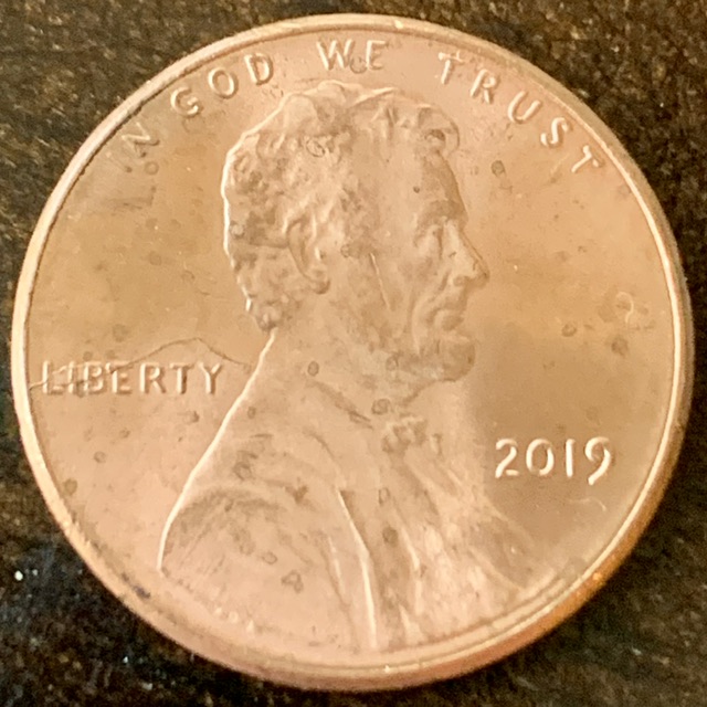 New-Unusual-Die-Crack-2019-P-Lincoln-Shield-Cent?