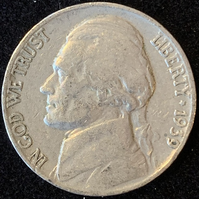 1939-P-Jefferson-Doubled-Die-Reverse-DDR-001-FS-801-From-A-Roll-Edit:-Two-From-A-Single-Box