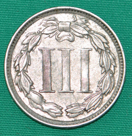 Three-Cents-1865-Grading