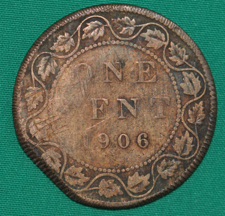 Canada-1-Cent-1906...anybody-Know-What-Happened?