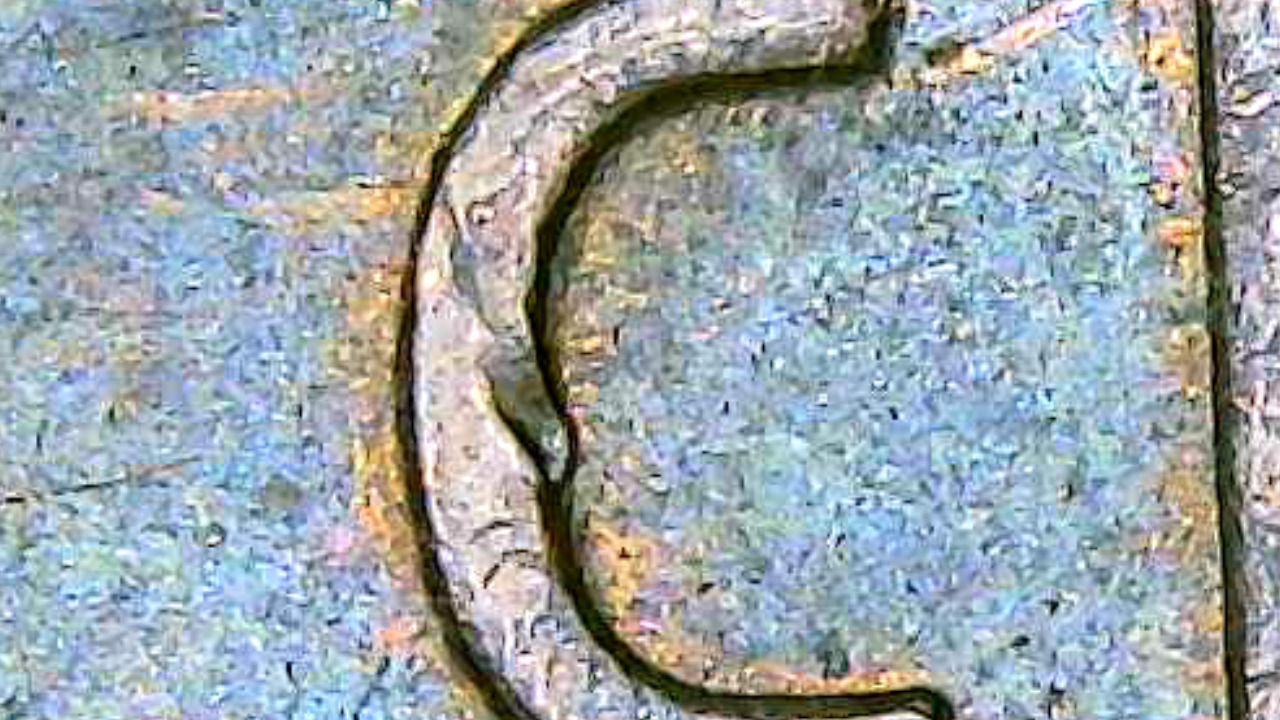 On-My-1952-S-Penny-On-The-Reverse-What-Would-Cause-Of-The-O-To-Look-Like-Its-Being-Erased