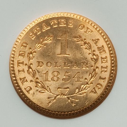 And-Finally-.-1854-Gold-$1-NGC