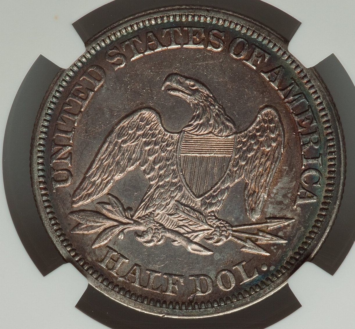 1859-Seated-Liberty-Half-NGC---Bohemian-Beauty,-Or-Questionable-Color?