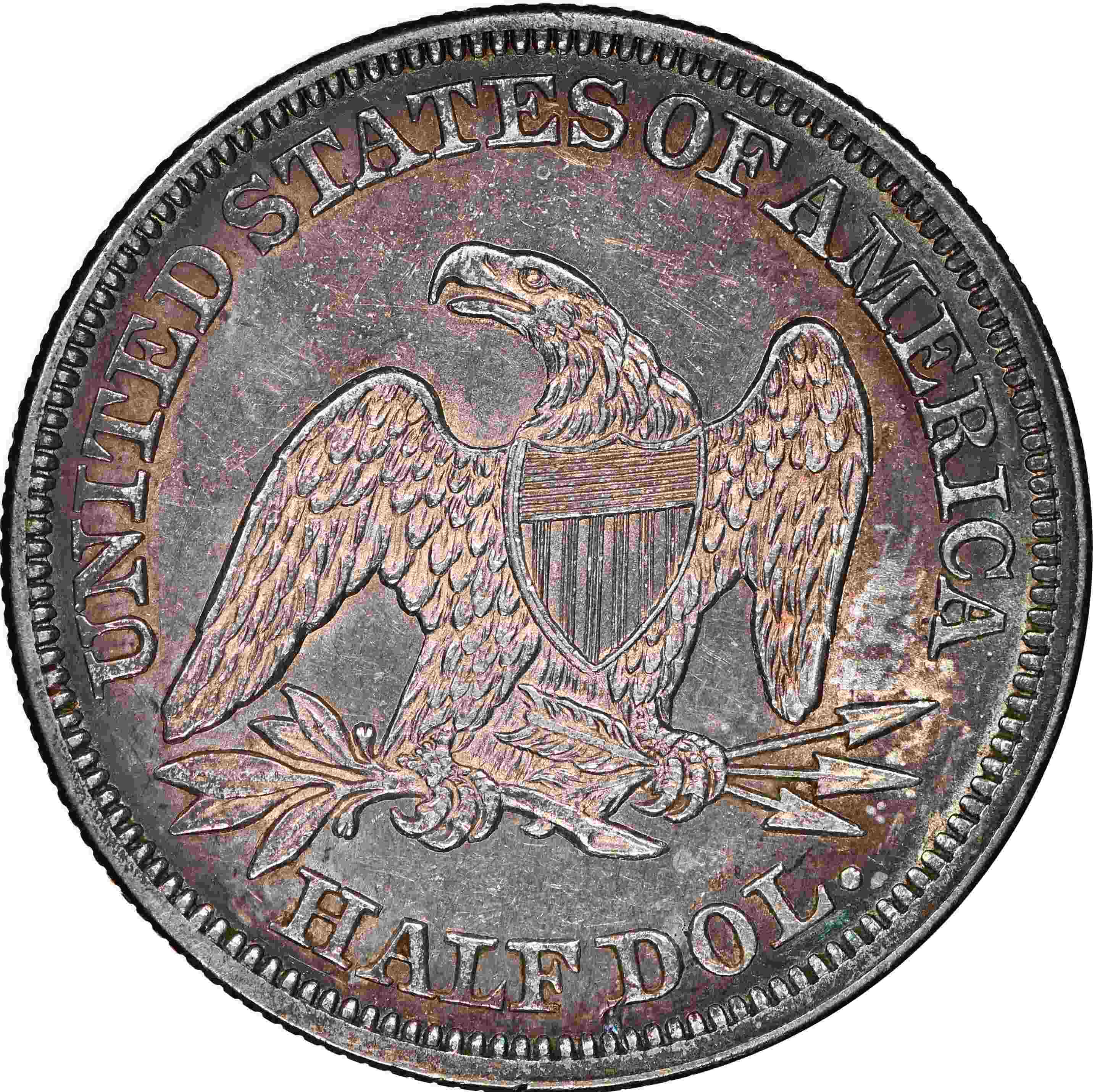 1859-Seated-Liberty-Half-NGC---Bohemian-Beauty,-Or-Questionable-Color?
