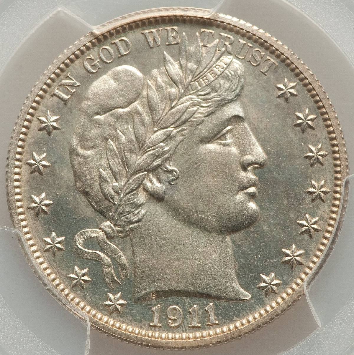 Auction-Gamble:-1911-Barber-Half-PCGS
