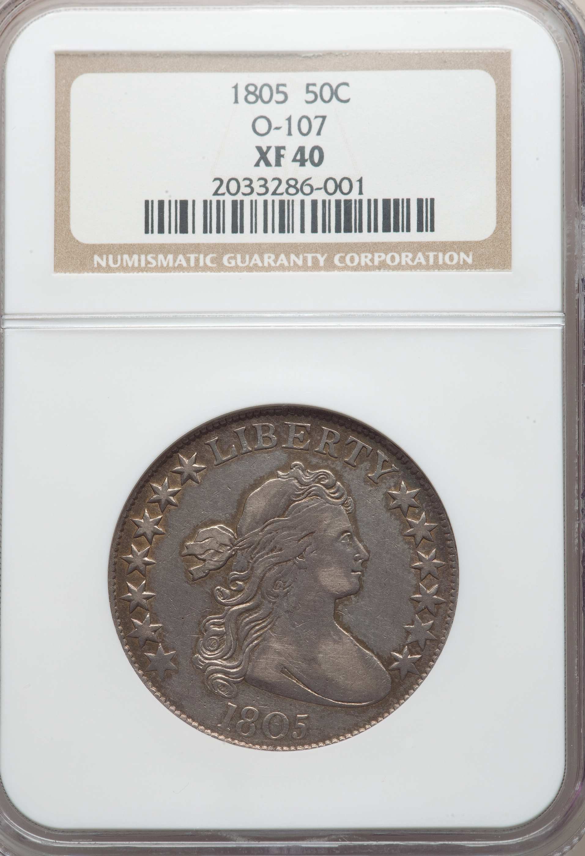 1805-Draped-Bust-Half-NGC:-Grade-And-Variety-Please