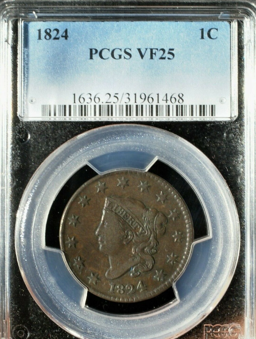 Ebay-Pickins:-1824-Large-Cent-PCGS