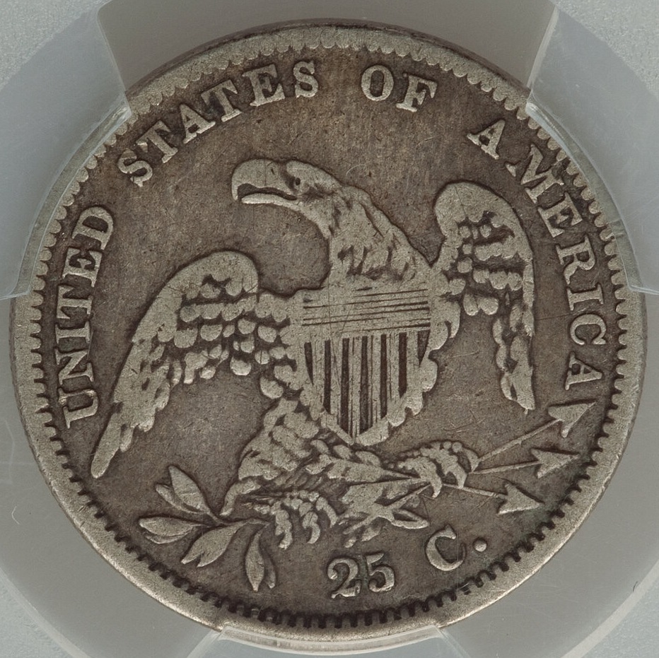 1834-Bust-Quarter-PCGS:-A-Plain-Jane-Example