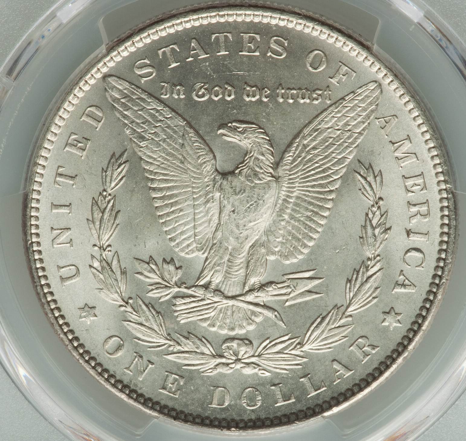 1899-Morgan-PCGS:-Light-Wounds,-Nice-Luster