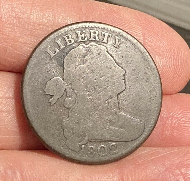 Holding-Coins---Guess-I'm-Pretty-Old-School-About-It.-1802-Draped-Bust-Cent