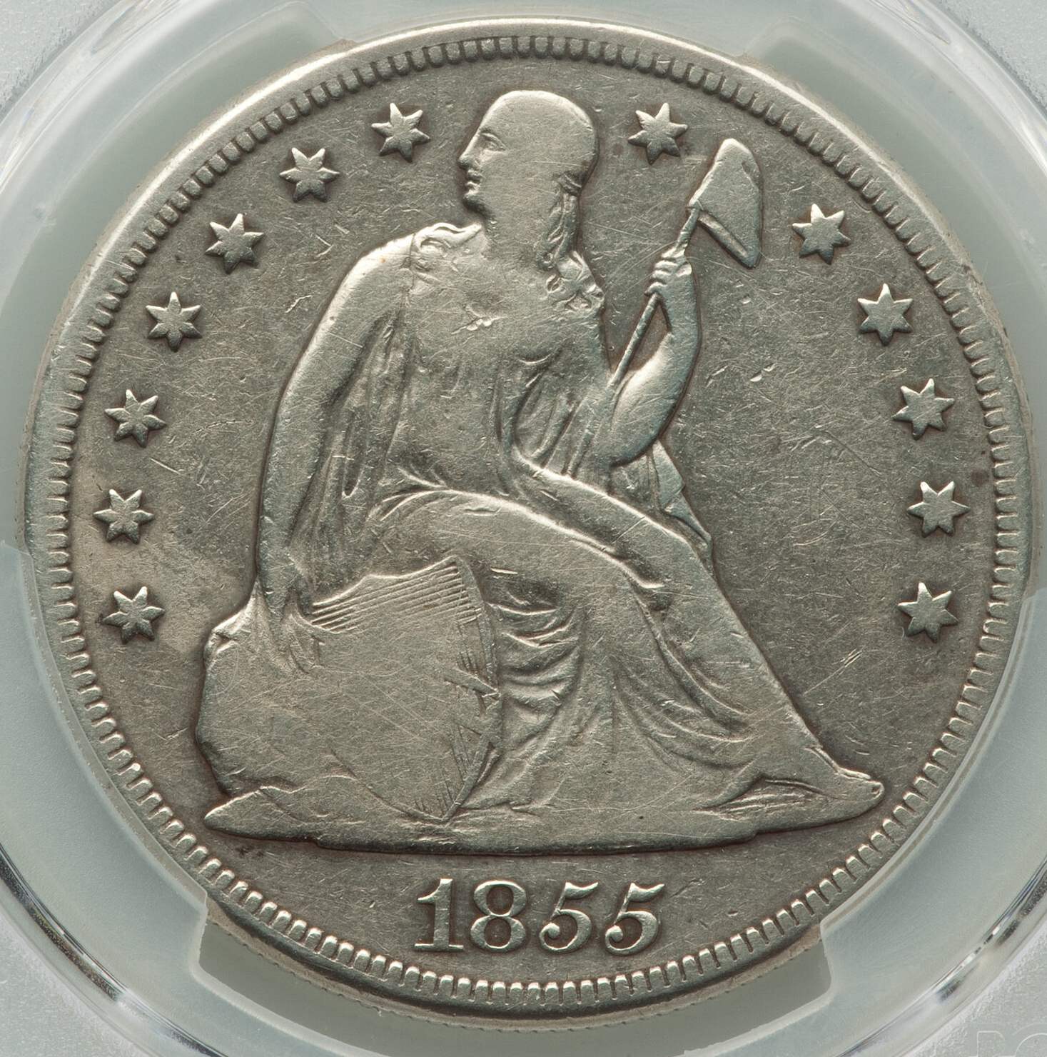1855-Seated-Liberty-Dollar-PCGS:-Sometimes-It-Is-All-About-The-Date