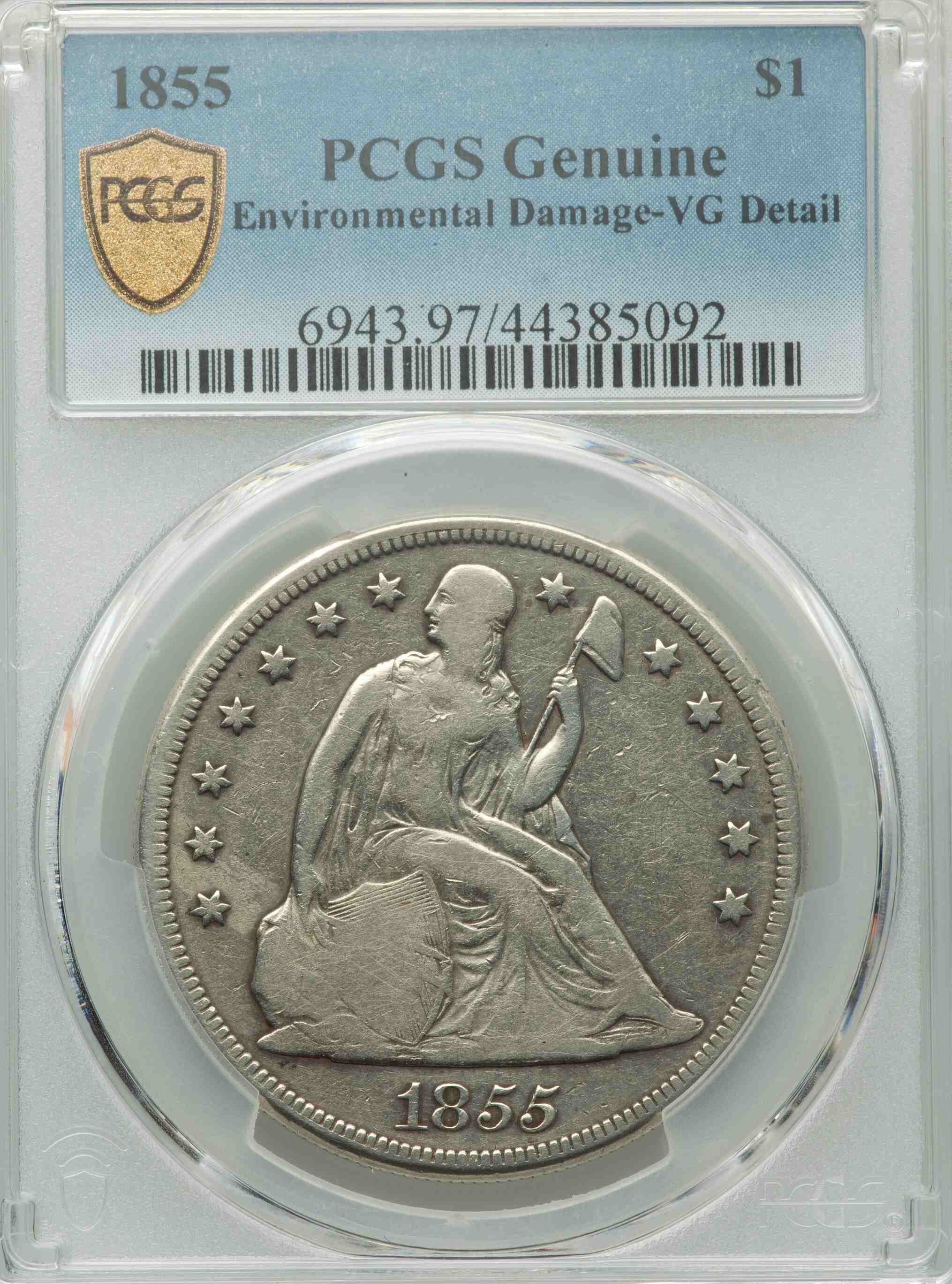 1855-Seated-Liberty-Dollar-PCGS:-Sometimes-It-Is-All-About-The-Date