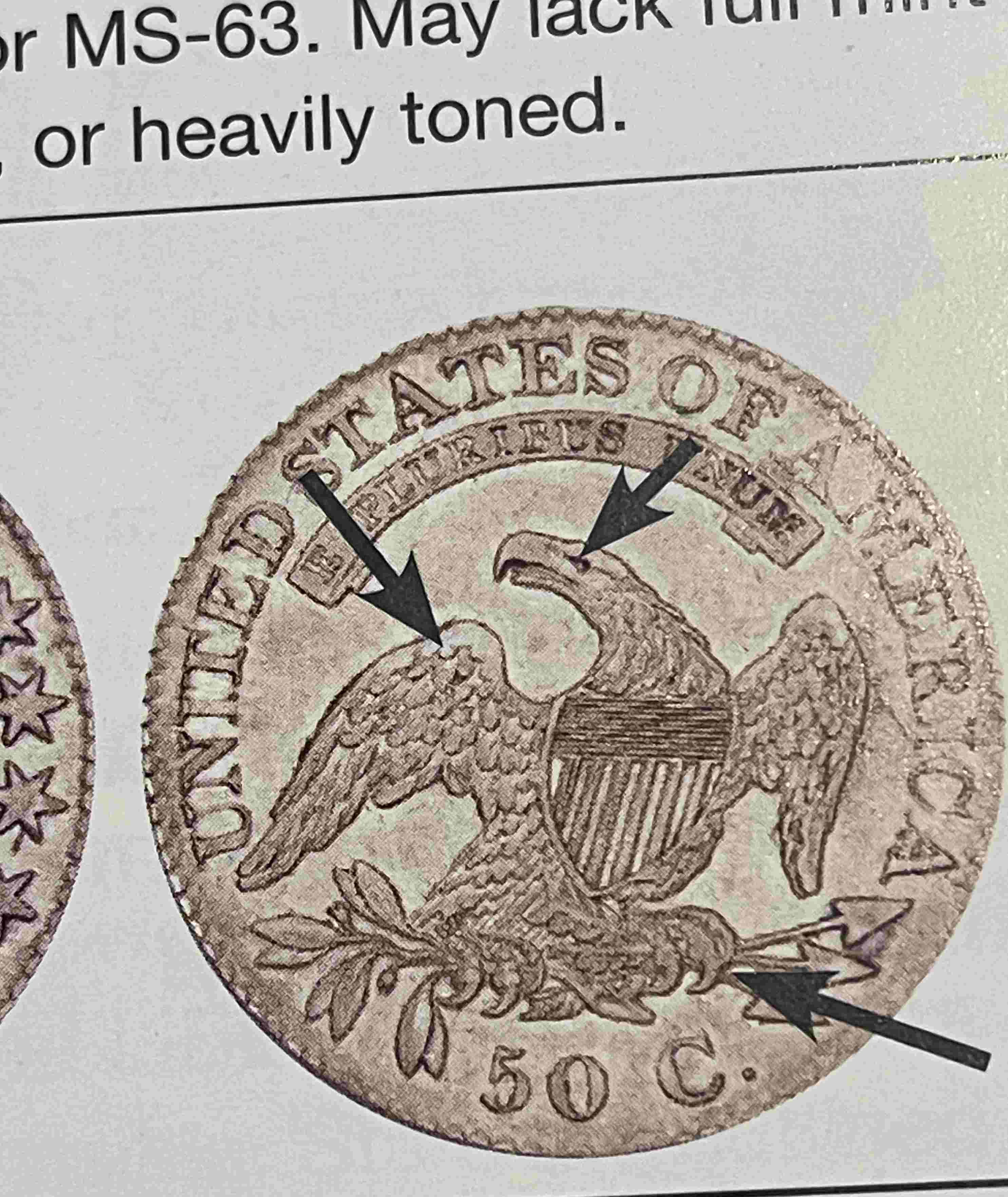 1818-Capped-Bust-Half-Dollar-For-Grading