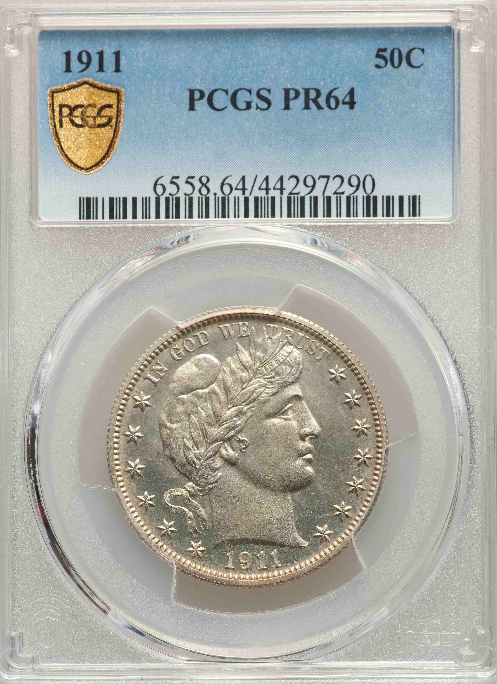 1911-Barber-Half-PCGS:-My-Grandma's-Birth-Year