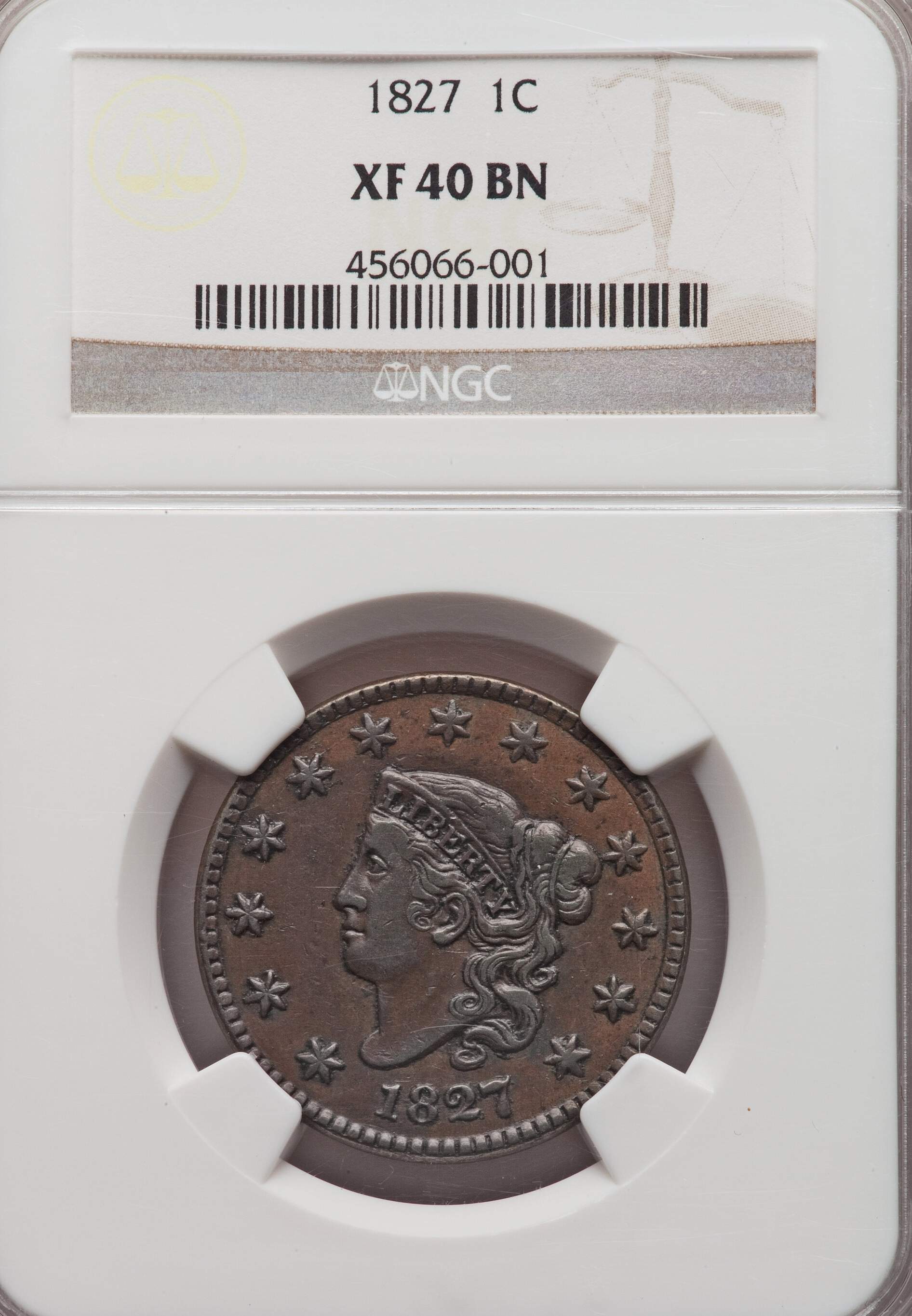 1827-Coronet-Large-Cent-NGC:-Does-Liberty-Need-Liposuction?
