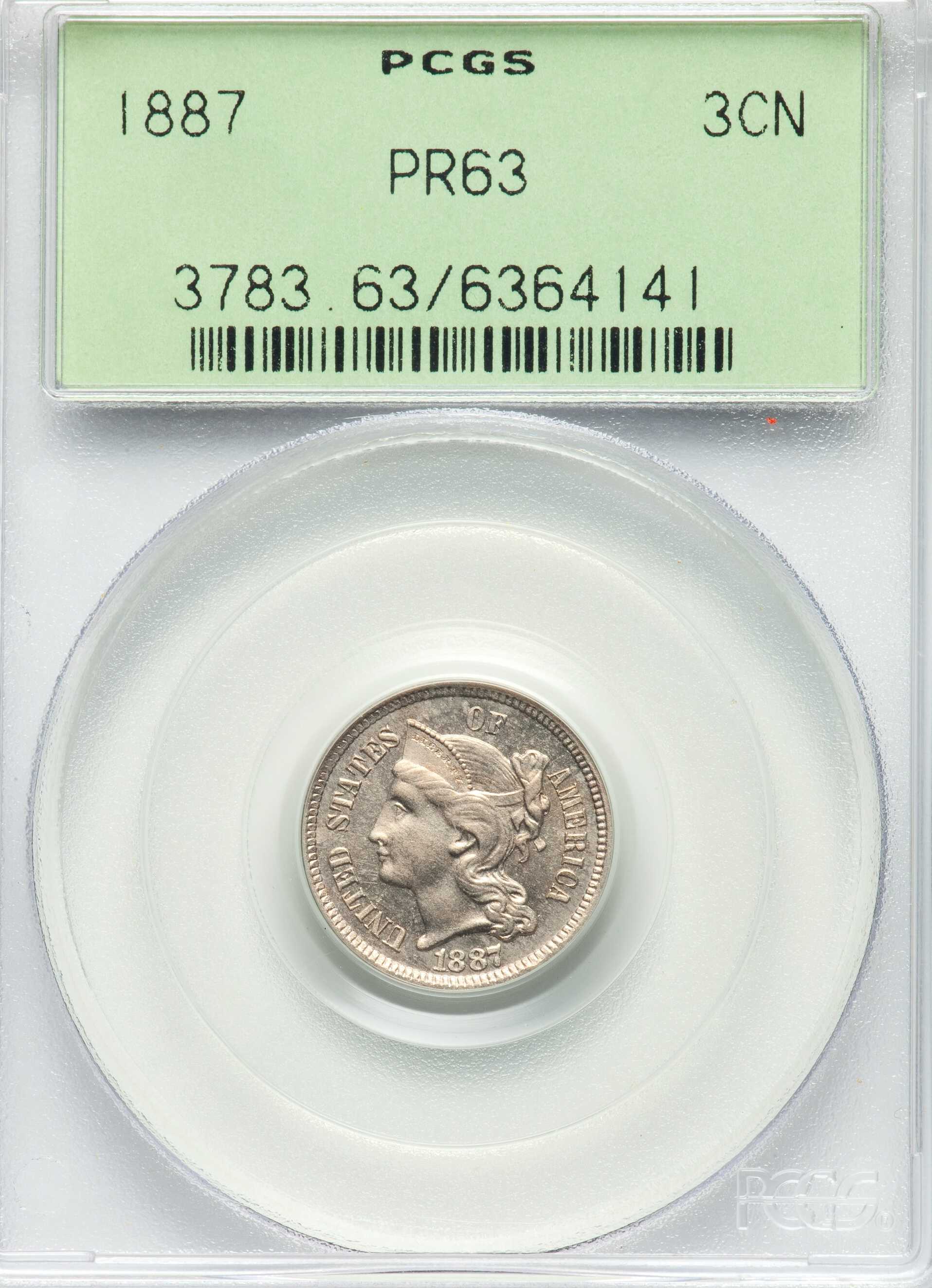1887-Three-Cent-Nickel-PCGS-OGH:-Controversial-For-The-20-People-In-The-World-Who-Care