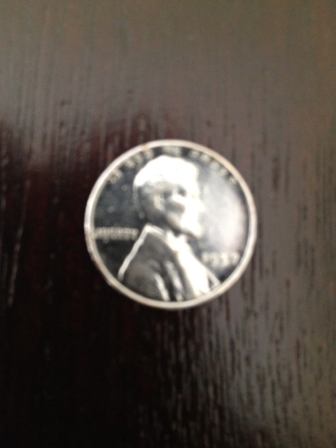 1957-Penny-With-Different-Metal?
