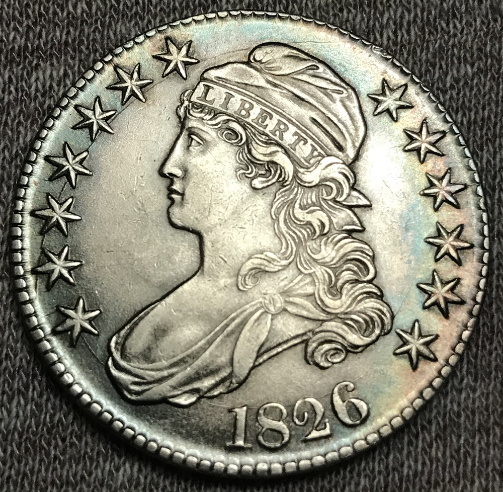 1826-O-108A-Capped-Bust-Half-For-Grading