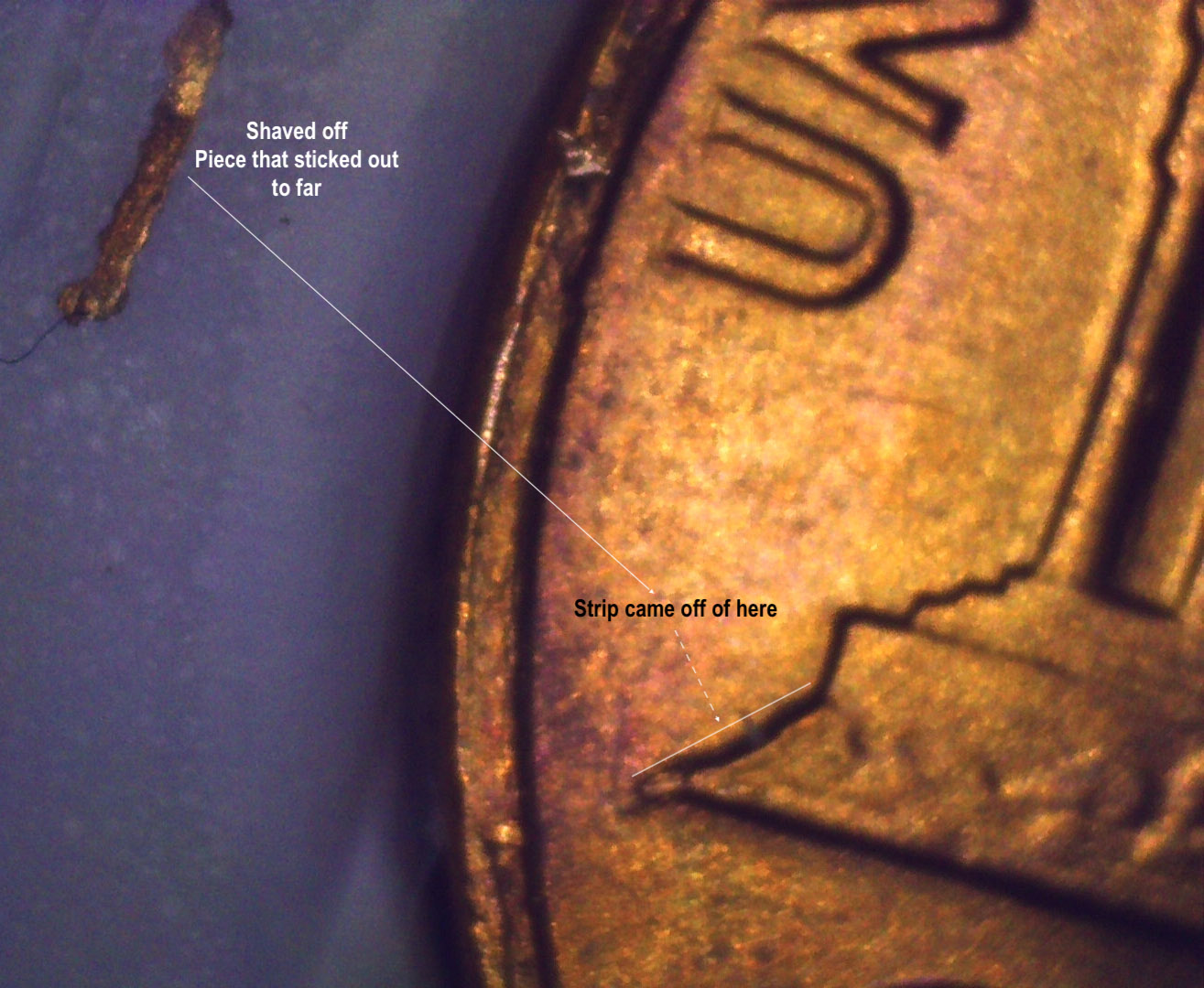 1964-D-Penny-With-A-Small-Strip-Missing-Of-It-And-I-Have-That-Piece-With-It.