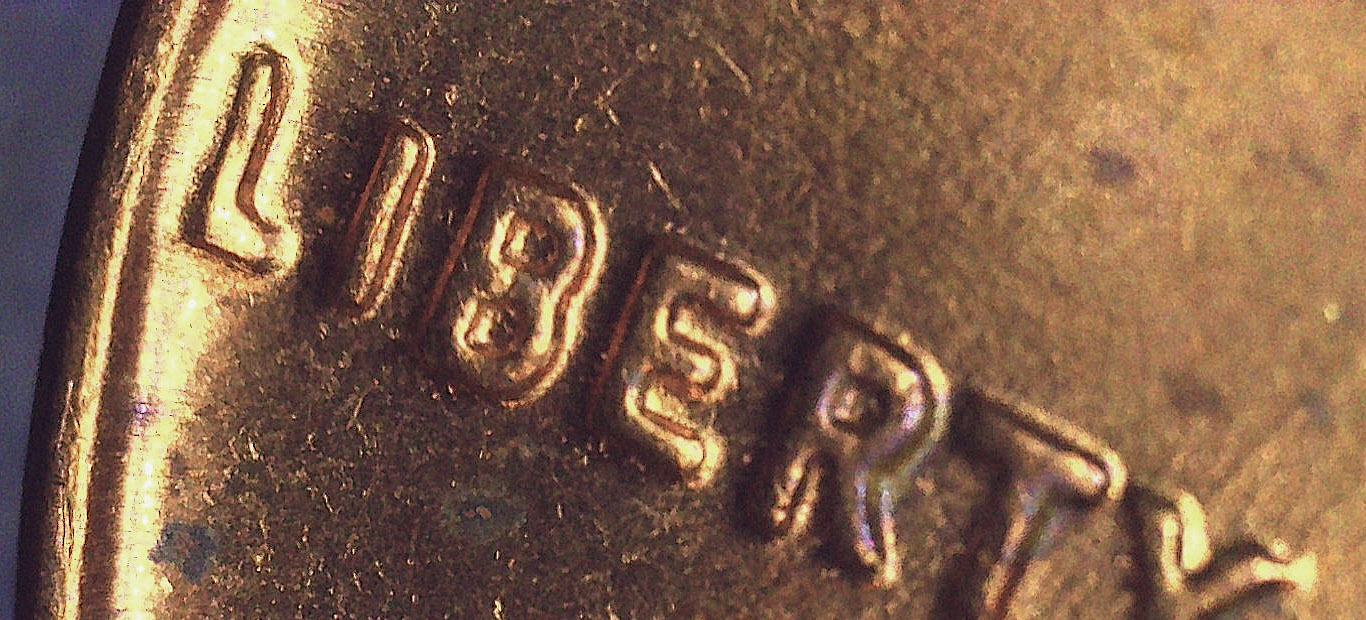 1964-D-Penny-With-A-Small-Strip-Missing-Of-It-And-I-Have-That-Piece-With-It.