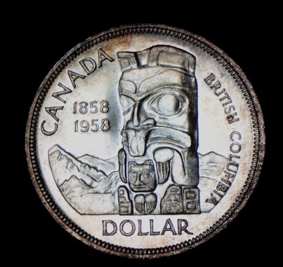 Six-Silver-Dollars:1936,1939,1949,1958,1964,1967