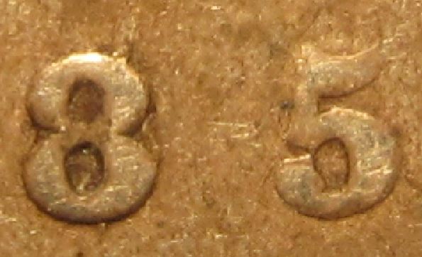1858-20-Cent-Varieties-1588/1858,-1888/1858-Or-Re-Punched-5