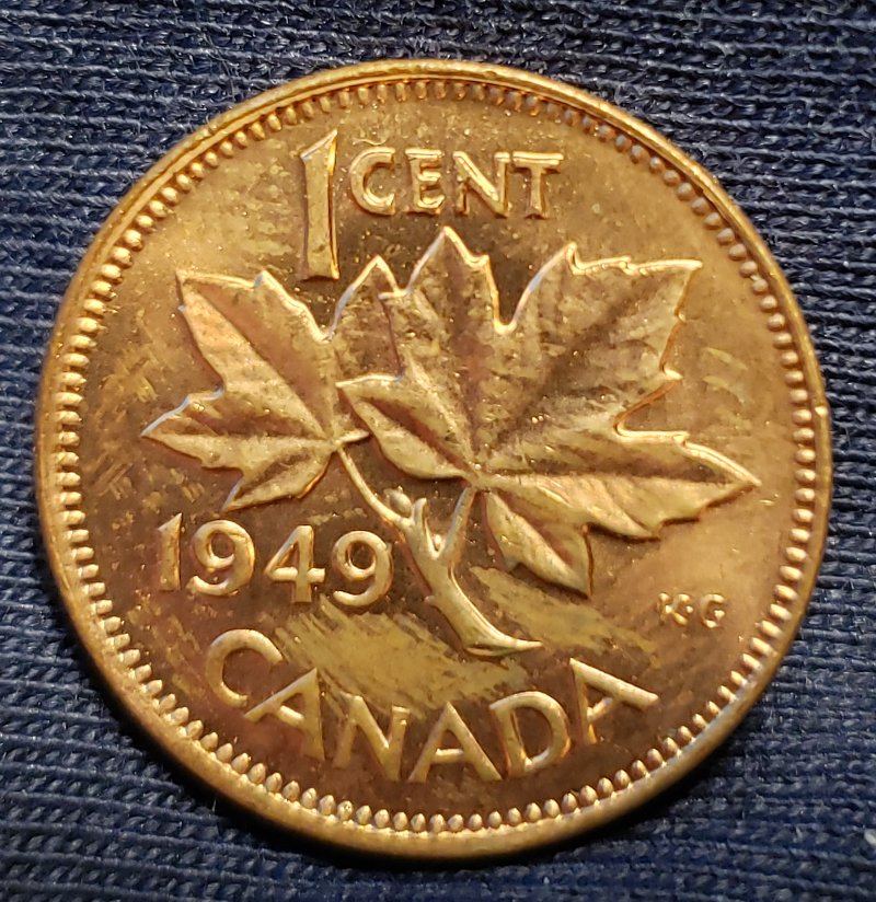 1949-Penny---Grade?--
