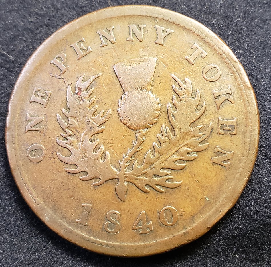 1840---Nova-Scotia---One-Penny-Token
