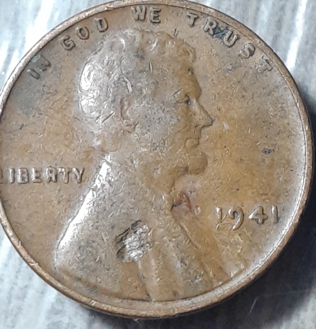 1941-P-Wheat-Cent-Obverse-Strike-Through-Or-PMD?