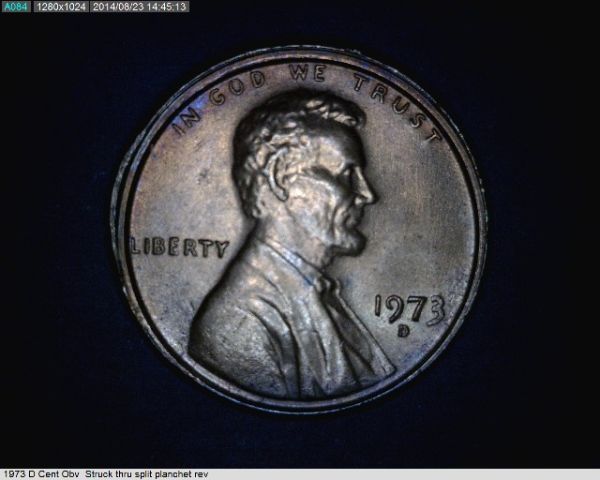 1973-D-Cent-Struck-Through-Split-Planchet?