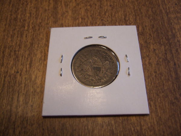 1853-Seated-Liberty-Quarter,-Arrows-And-Rays.-Good-Price?