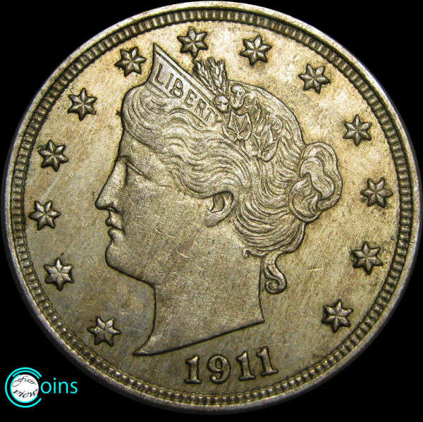1911-V-Nickel,-Au?-MS?-Or-Neither?