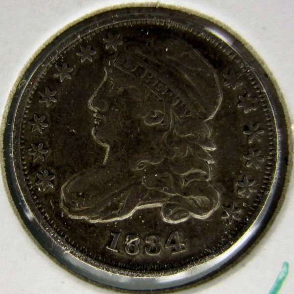 1834-Capped-Dime