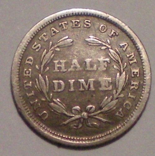 1837-Half-Dime