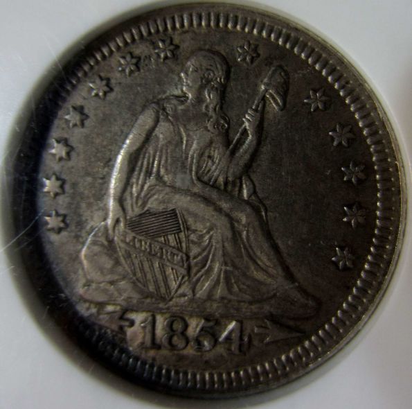1854-Seated-Liberty-Quarter