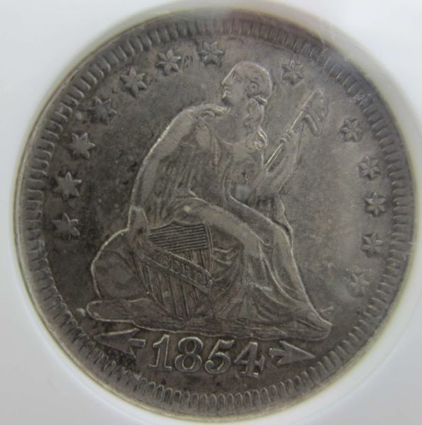 1854-Seated-Liberty-Quarter