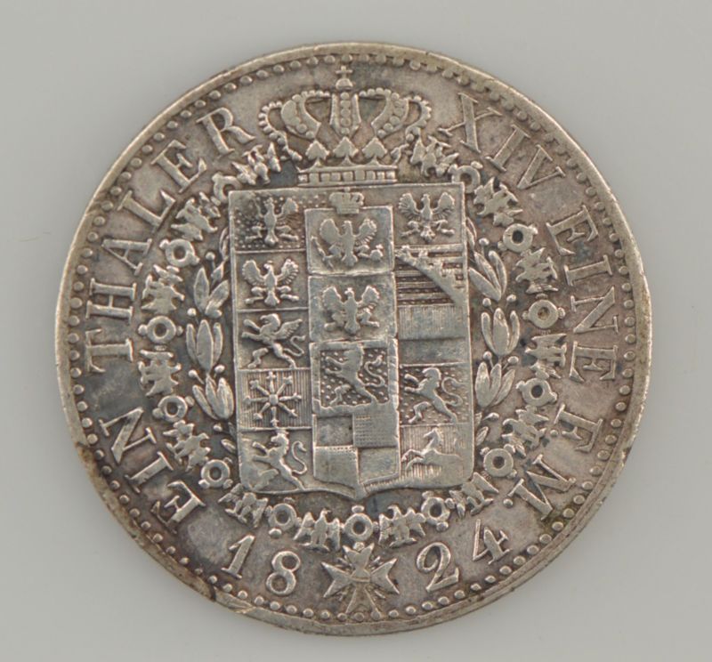 1824-A-Prussian-Thaler-For-Grading