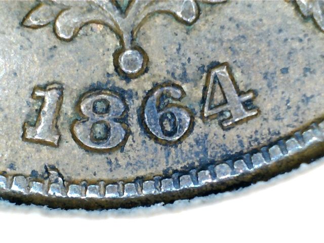Repunched-Dates-On-2-Cent-Pieces...
