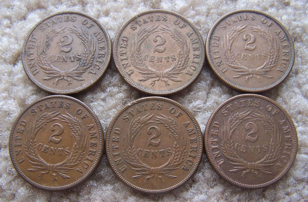Repunched-Dates-On-2-Cent-Pieces...