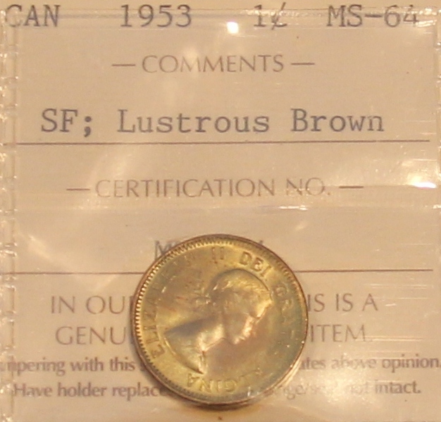 Copper-Toning-1953-SF-Small-Cent