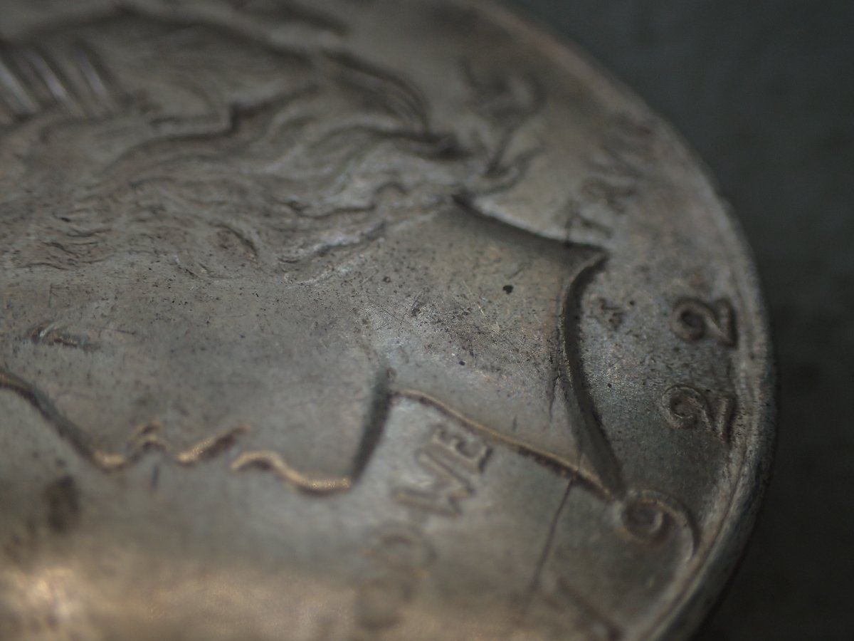 Nice-Die-Crack-On-1922-D-Peace-Dollar