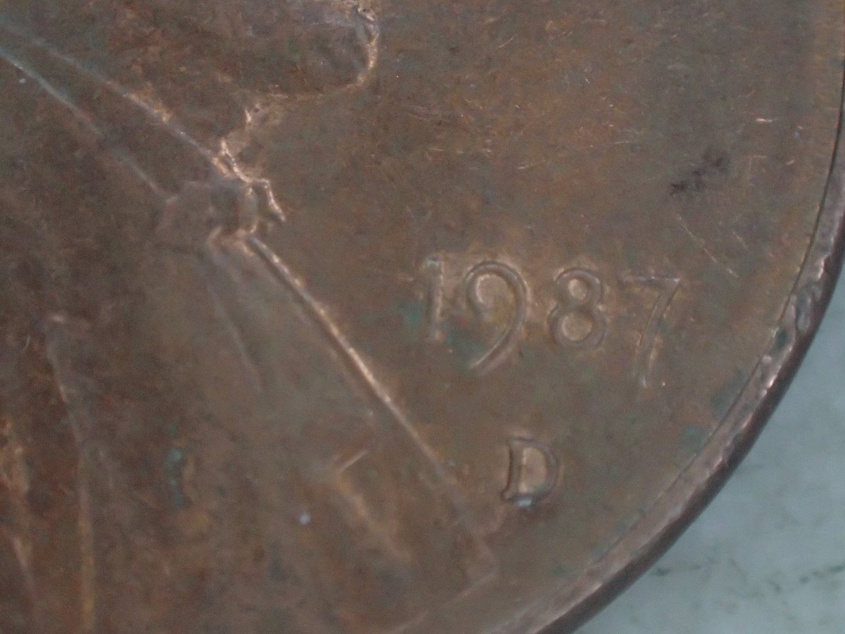 1987-D-Cent,-D-Positioning-Is-Low