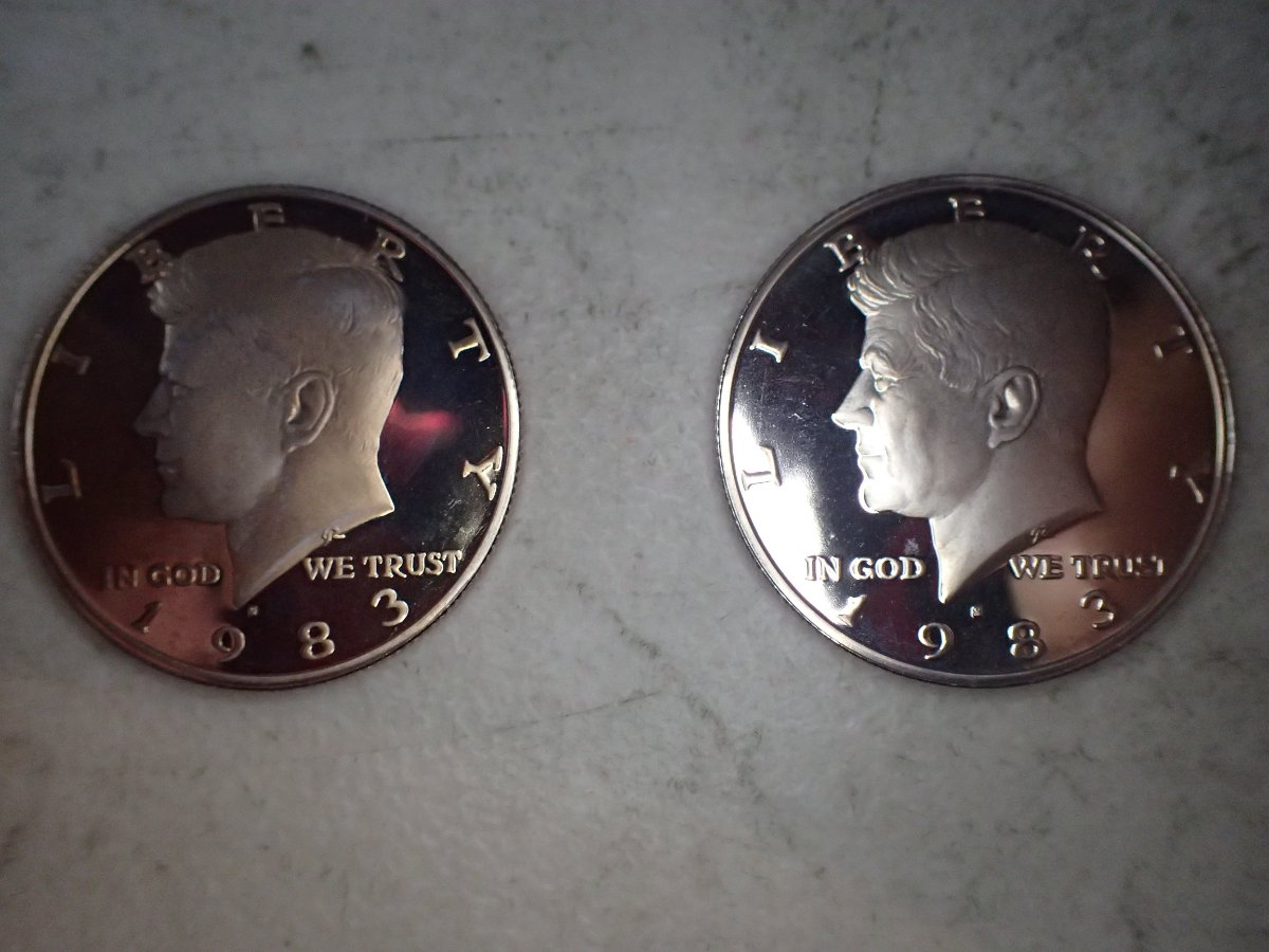 1983-S-Proof-Kennedy-Halves