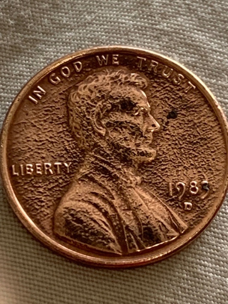 1983-D-Lincoln-Penny-Bubble-What-You-Called-On-This-Its-It-Error